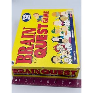 1993 Brain Quest University Game Gr 1 - 6 for 2 - 4 Players Educational Trivia